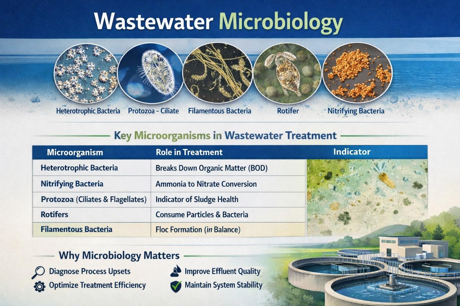 Wastewater Microbiology Optimization
